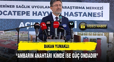 "AMBARIN ANAHTARI KİMDE İSE GÜÇ ONDADIR"
