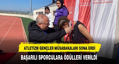 ATLETİZM GENÇLER MÜSABAKALARI SONA ERDİ