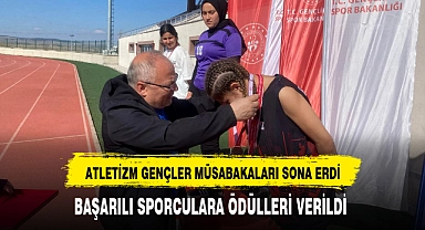 ATLETİZM GENÇLER MÜSABAKALARI SONA ERDİ
