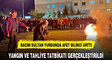 BACIM SULTAN YURDUNDA AFET BİLİNCİ ARTTI