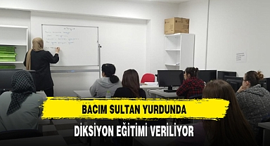 Bacım Sultan Yurdunda Diksiyon Eğitimi Verildi