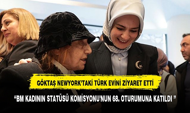 BAKAN GÖKTAŞ NEWYORK'TA GURBETÇİLERLE BULUŞTU