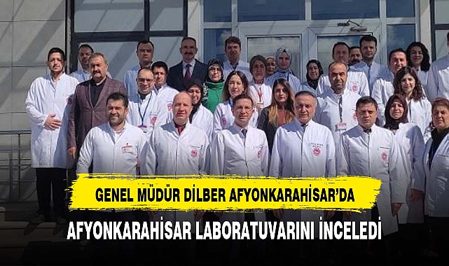 Tarım ve Orman Bakanlığı Gıda ve Kontrol Genel Müdürü, Afyonkarahisar Gıda Laboratuvarı'nda İncelemelerde Bulundu