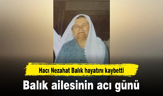 Balık ailesinin acı günü