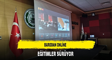Barodan Online Eğitimler Sürüyor