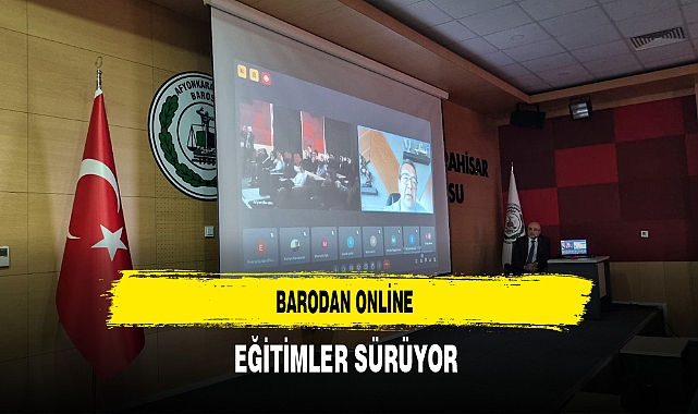 Barodan Online Eğitimler Sürüyor