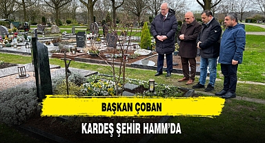 Başkan Çoban Kardeş Şehir Hamm'da
