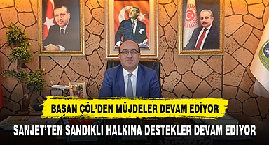 BAŞKAN DR. MUSTAFA ÇÖL'DEN MÜJDELER DEVAM EDİYOR