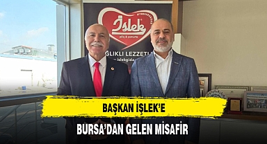 Başkan İşlek'e Bursa'dan Gelen Misafir