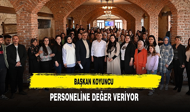 Başkan Koyuncu Personeline Değer Veriyor