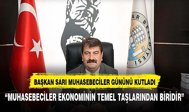 Başkan Nihat Sarı  muhasebecileri unutmadı
