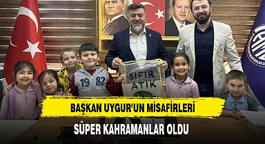 Başkan Uygur Ağır Misafirlerini Ağırladı