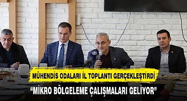 Belediye Başkanı, Mühendis Odaları ile Toplantı Gerçekleştirdi