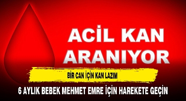 Bir Can İçin Kan Lazım Haydi Afyon Bebek Emre İçin Harekete Geçin