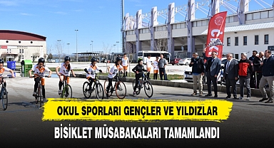 BİSİKLET MÜSABAKALARI TAMAMLANDI