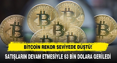 BİTCOİN Rekor Seviyede Düştü!