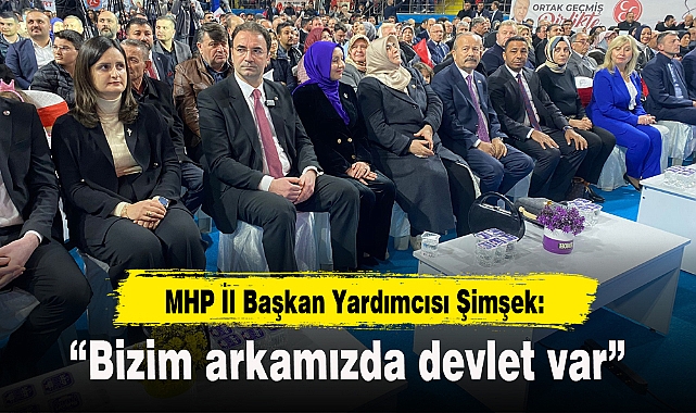 "Bizim arkamızda devlet var"
