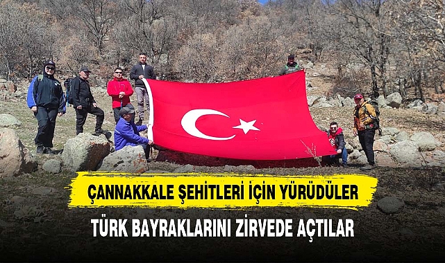 BOLVADİN DAĞCILIKTAN ÇANAKKALE YÜRÜYÜŞÜ