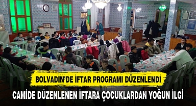 BOLVADİN'DE İFTAR'A YOĞUN İLGİ