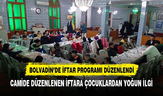 BOLVADİN'DE İFTAR'A YOĞUN İLGİ