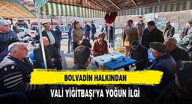 Bolvadin Halkı Vali Yiğitbaşı'ya Yoğun İlgi Gösterdi