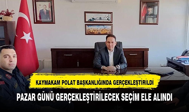 Bolvadin Kaymakamlığı'nda Seçim Güvenliği Toplantısı Düzenlendi