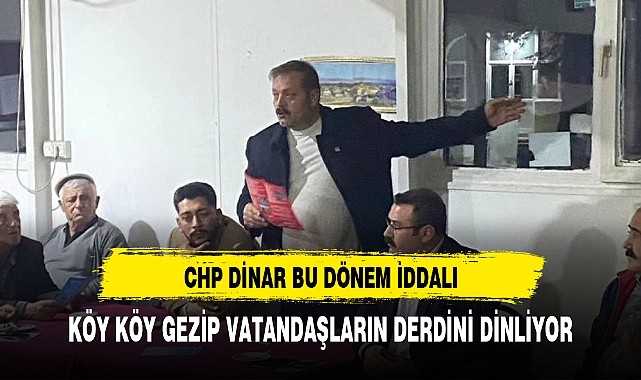 CHP DİNAR BU DÖNEM İDDALI