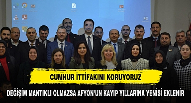 DEĞİŞİM MANTIKLI OLMAZSA AFYON’UN KAYIP YILLARINA YENİSİ EKLENİR