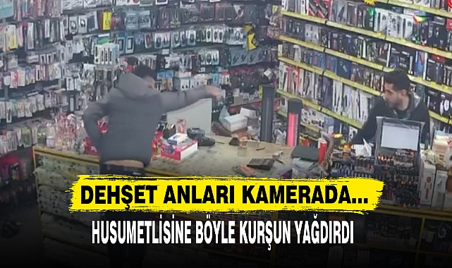DEHŞET ANLARI KAMERADA...
