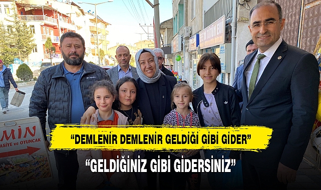 "DEMLENİR DEMLENİR GELDİĞİ GİBİ GİDER"