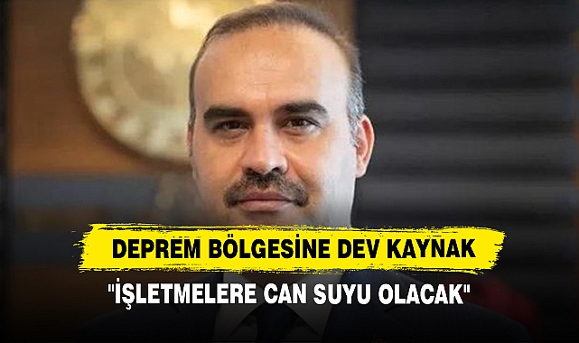 Deprem Bölgesine Dev Kaynak