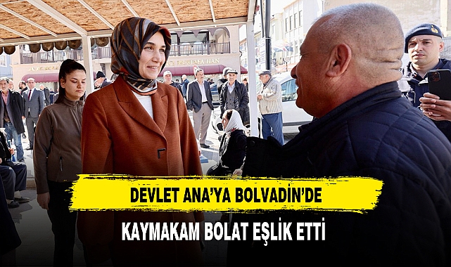 Devlet Ana'ya Bolvadin'de Kaymakam Bolat Eşlik Etti