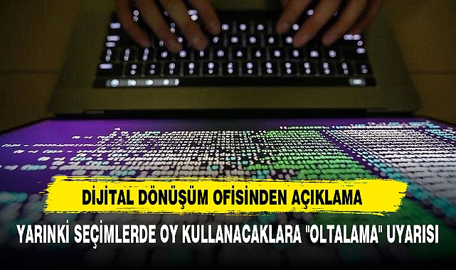 Dijital Dönüşüm Ofisinden Açıklama