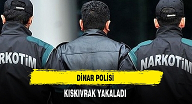 Dinar Polisi Kıskıvrak Yakaladı