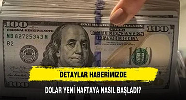 DOLAR YENİ HAFTAYA NASIL BAŞLADI?