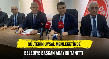 DP Genel Başkanı Uysal Memleketinde Aday Tanıtımı Gerçekleştirdi