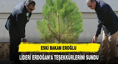 Dünya Ormancılık Gününde Lideri Erdoğan'a Teşekkür Etti