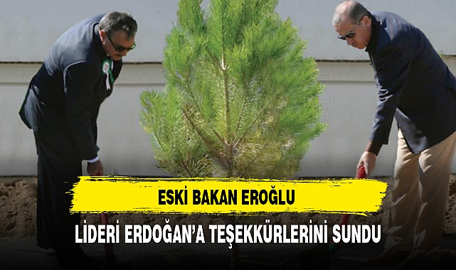 Dünya Ormancılık Gününde Lideri Erdoğan'a Teşekkür Etti