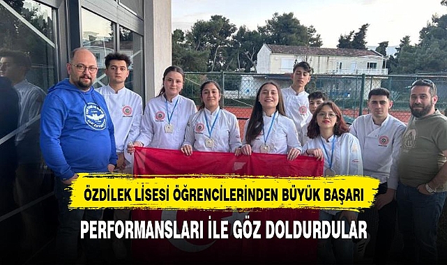 Emir Murat Özdilek Mesleki ve Teknik Anadolu Lisesi Öğrencilerinden Gurur Verici Performans