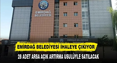 EMİRDAĞ BELEDİYESİ İHALEYE ÇIKIYOR
