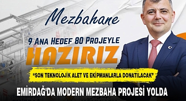 EMİRDAĞ'DA MODERN MEZBAHA PROJESİ YOLDA