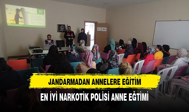 En İyi Narkotik Polisi Anne&#039; eğitimi
