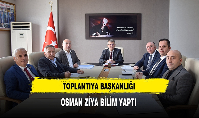 Encümenler Toplandı Başkanlığını Bilim Yaptı