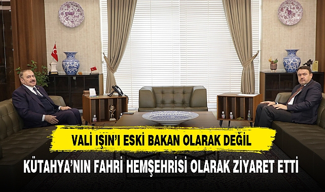 Eski Bakan Eroğlu Kütahya'ya Ziyaret Düzenledi.