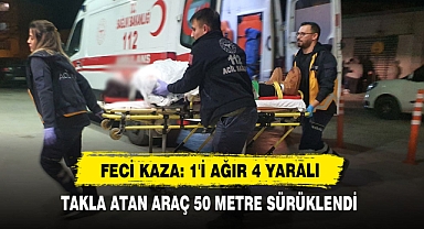 Feci Kaza: 1'i Ağır 4 Yaralı