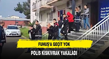 Fuhuş'a Geçit Yok Polis Kıskıvrak Yakaladı