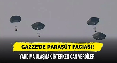 Gazze'de Paraşüt Faciası!