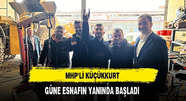 Güne Esnafın Yanında Başladı