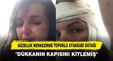 Güzellik Merkezinde Topuklu Ayakkabı Dayağı