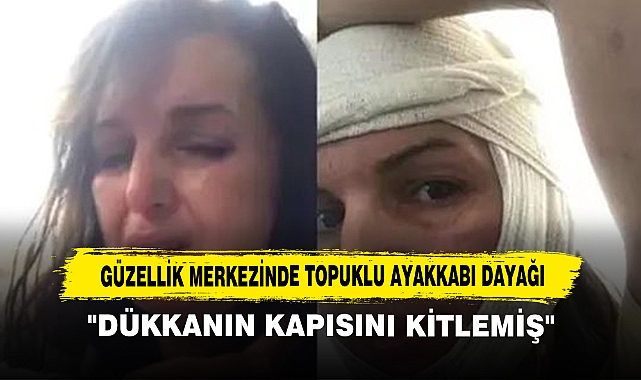 Güzellik Merkezinde Topuklu Ayakkabı Dayağı